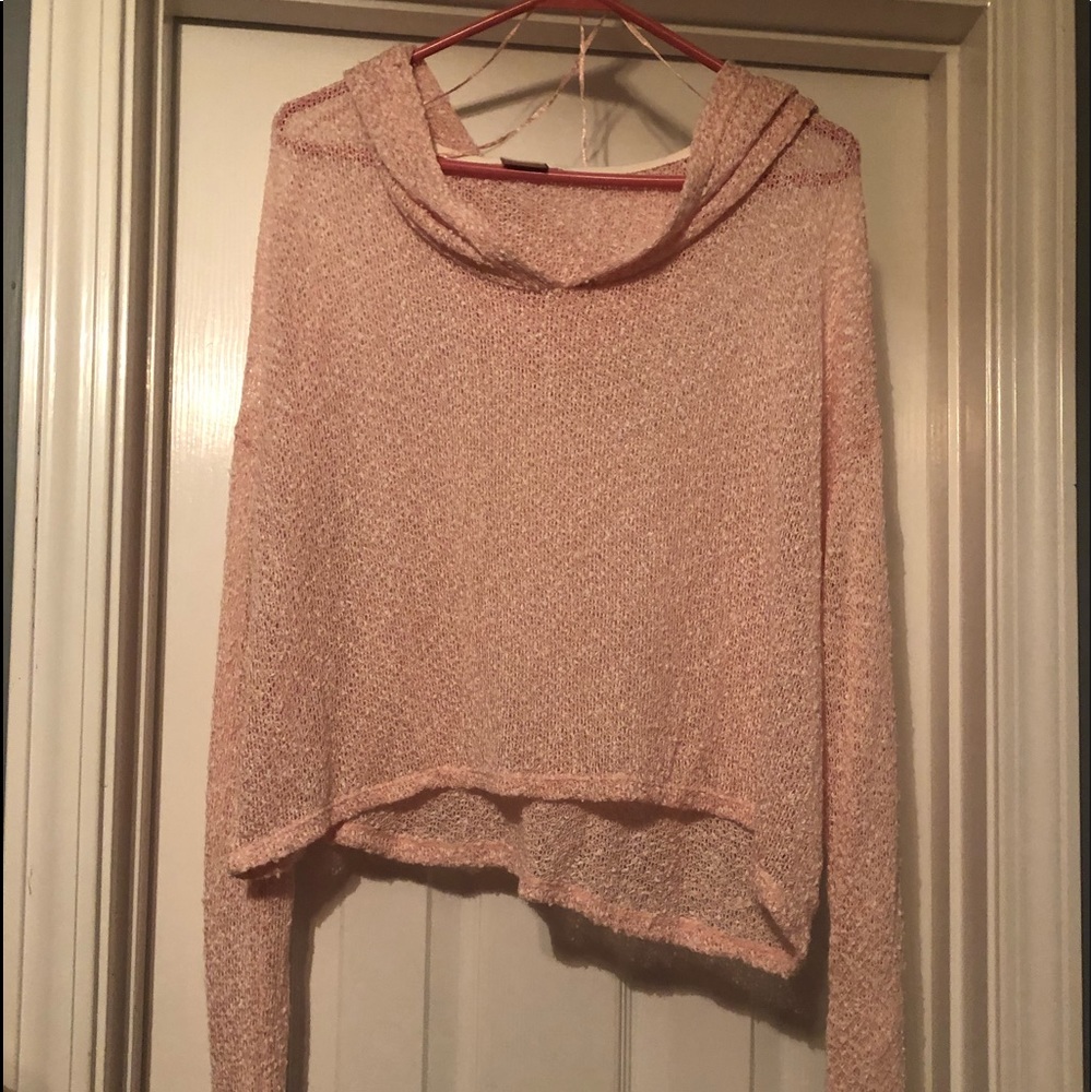 Cropped sweatshirt